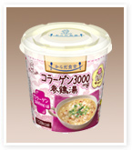 はと麦とほうれん草の生姜スープ