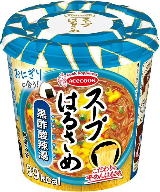 スープはるさめ 黒酢酸辣湯