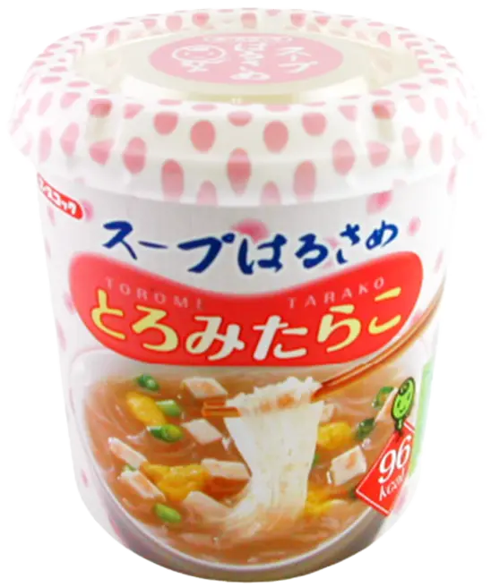 スープはるさめ とろみたらこ