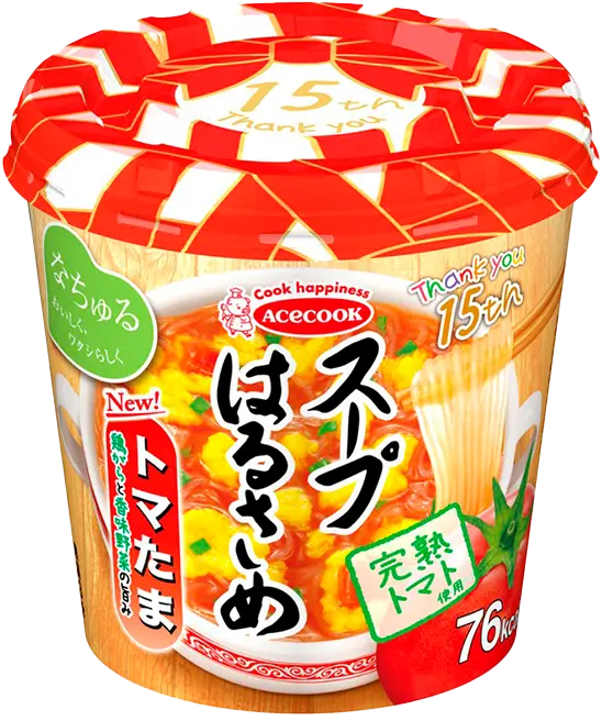 スープはるさめ トマたま