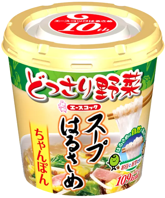 スープはるさめ ちゃんぽん