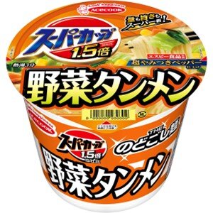  スーパーカップ１．５倍　野菜タンメン