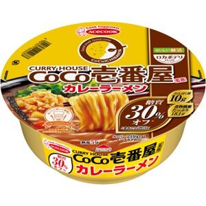 ロカボデリＰＬＵＳ　ＣｏＣｏ壱番屋監修カレーラーメン　糖質オフ