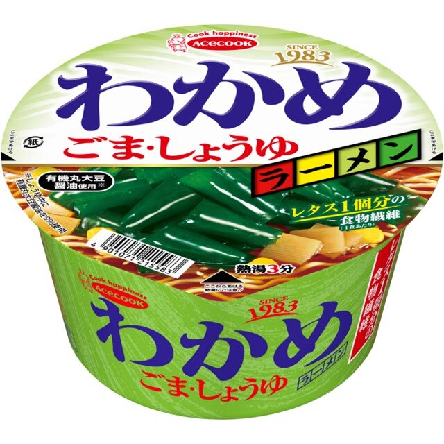 わかめラーメン ごま・しょうゆ | エースコック株式会社
