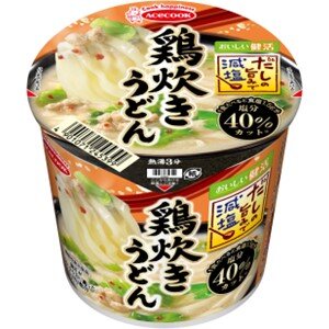 だしの旨みで減塩　鶏炊きうどん