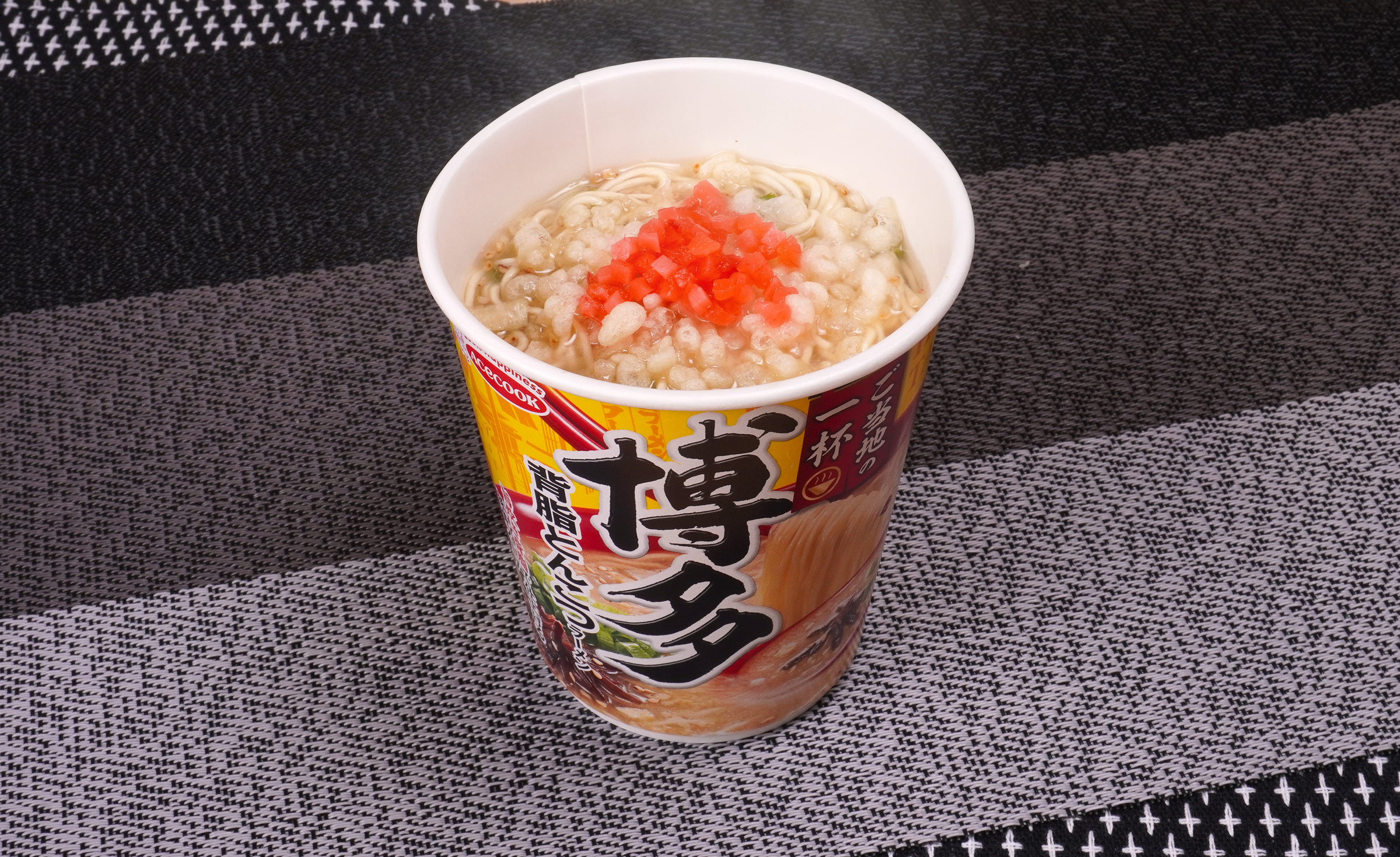 博多 背脂とんこつラーメン×天かす