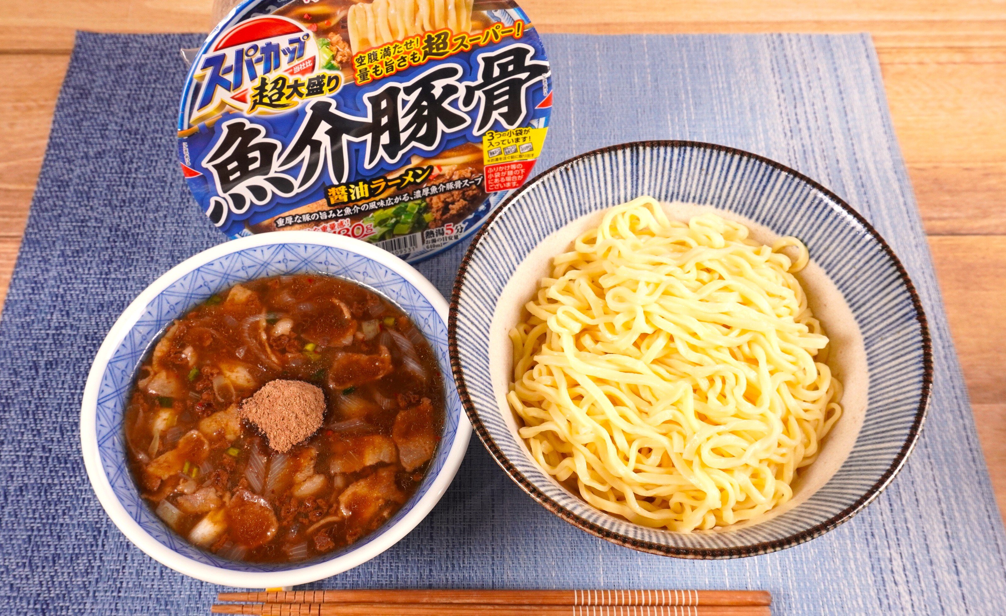 魚介豚骨醤油つけ麺